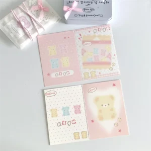 10pcs Korean Style Kpop Photo Card Back Packaging Set Album Selling Idol Photo Gift Party Card Supplies Invitations