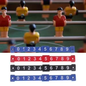 2Pcs Foosball Counter Marker Table Game Scoring Units 10 Numbers For Football Keepers Standard Tables Scoreboard